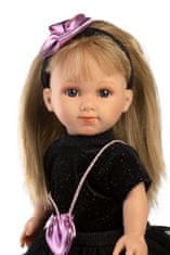 Llorens 53553 ELENA - realistická panenka s měkkým látkovým tělem - 35 cm