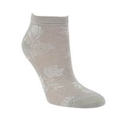 RS dámské krajkové bambusové jednobarevné kotníkové ponožky 1528424 3pack, 39-42