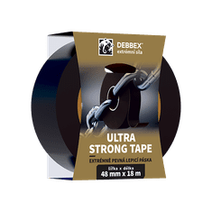 Den Braven Extrémně pevná lepicí páska ULTRA STRONG TAPE, 48 mm × 18 m, černá