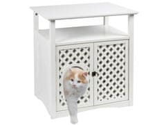 Kerbl Skříňka pro toaletu nebo pelíšek pro kočky HELENA 64x46x65cm