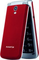 Aligator V710 Senior červeno-stříbrný+st.nab.