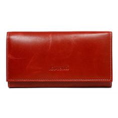 Lorenti Dámská stylová kožená peněženka Oxana, červená