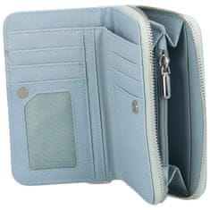 DIANA & CO Jednoduchá dámská peněženka Veronika, světle modrá