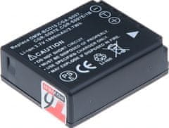 T6 power Baterie T6 Power Panasonic DMW-BCD10, CGA-S007, CGR-S007E, CGR-S007E/1B, 1000mAh, 3,7Wh