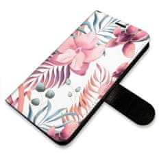 iSaprio Flipové pouzdro - Pink Flowers 02 pro Xiaomi Redmi Note 13 5G