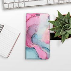 iSaprio Flipové pouzdro - PinkBlue Marble pro Samsung Galaxy S24 Ultra