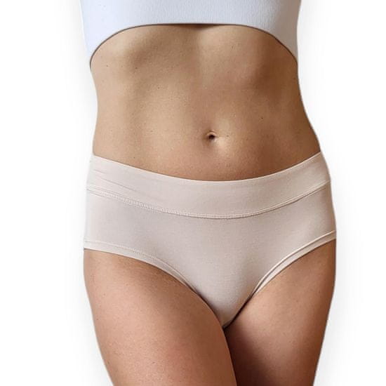 Syvela 7812 tělové modalové dámské kalhotky Barva: tělová, Velikost: S