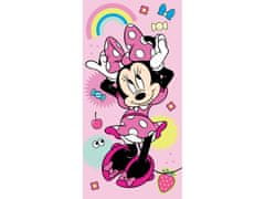 Jerry Fabrics Dětská plážová osuška Minnie Mouse