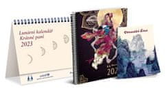 Lunární kalendář Krásné paní s publikací 2023 - Žofie Kanyzová kalendář + kniha