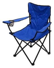 Cattara Židle BARI kempingová skládací modrá