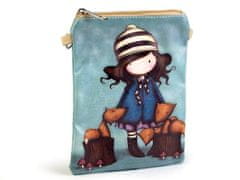 Dívčí kabelka 15x18,5 cm s potiskem - tyrkys