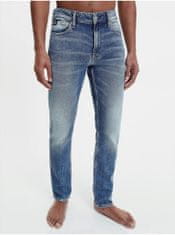 Calvin Klein Modré pánské slim fit džíny Calvin Klein Jeans 30/34