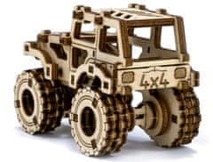 Wooden city 3D puzzle Superfast Monster Truck č.1
