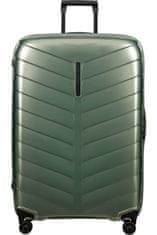 Samsonite Skořepinový cestovní kufr Attrix XL 120 l zelená