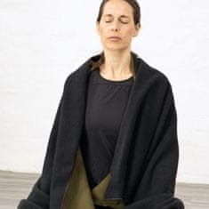 Yoga Design Lab Deka Na Jógu Myga Fleece - Černá
