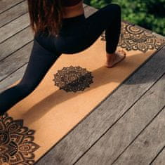 Yoga Design Lab Korková Podložka Na Jógu Yoga Design Lab 3,5Mm - Mandala Black