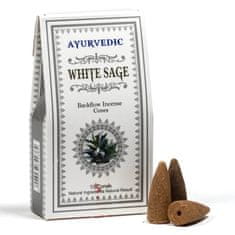 Yoga Design Lab Kónické Kadidlo Ayurvedic White Sage - Bílá Šalvěj
