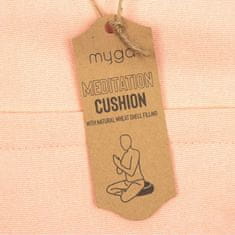 Yoga Design Lab Meditační Polštář Zafu Myga - Broskvový