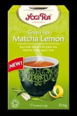 Yoga Design Lab Čaj Yogi Tea Green Tea Matcha Lemon - Zelená Matcha S Citronem (17X1,8G
