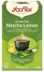 Yoga Design Lab Čaj Yogi Tea Green Tea Matcha Lemon - Zelená Matcha S Citronem (17X1,8G