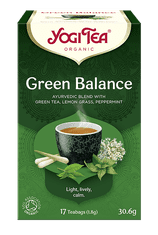 Yoga Design Lab Čaj Yogi Tea Green Balance - Zelená Harmonie (17X1,8G)