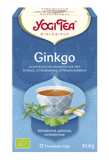 Yoga Design Lab Čaj Yogi Tea Ginkgo - Ginkgo Biloba (17X1,8G)