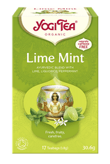 Yoga Design Lab Čaj Yogi Tea Lime Mint - Limetka S Mátou (17X1,8G)