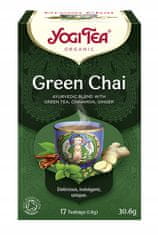 Yoga Design Lab Čaj Yogi Tea Green Chai - Zelený Čaj (17X1,8G)