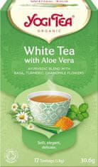 Yoga Design Lab Čaj Yogi Tea White Tea With Aloe Vera - Bílý S Aloe Vera (17X1,8G)