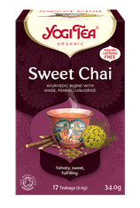 Yoga Design Lab Čaj Yogi Tea Sweet Chai - Sladký Čaj (17X2G)