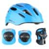 helma s chrániči MTW01+H210 modrá velikost XS