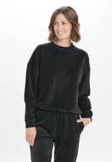 Yoga Design Lab Athlecia Marlie Rib Crew Neck Oversize Sweatshirt - Černá