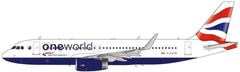 PHOENIX Airbus A320-232(WL), British Airways "oneworld", Velká Británie, 1/400