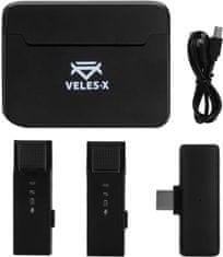 Veles-X Wireless Lavalier Microphone System Dual USB-C
