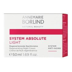 Annemarie Börlind Absolute system Noční krém LIGHT 50 ml