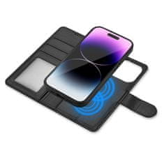 Tech-protect Knížkový kryt na iPhone 14 6.1" Tech-Protect Wallet MagSafe Černý