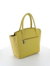 Marina Galanti handbag Julie – kabelka do ruky se zadní kapsou v limetkové žluté