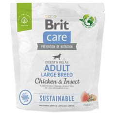 Brit Krmivo Care Dog Sustainable Adult Large Breed Chicken & Insect 1kg