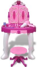 iMex Toys Hrací set Dětský kosmetický stolek s fénem 008-19