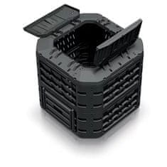 Kaxl Plastový kompostér 650l, černý COMPOGREEN VARIO IKST650C-S411
