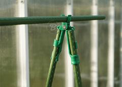 Bradas Spojka křížová na zahradní tyče 16mm, 3ks, nastavitelná BR-TYLS16