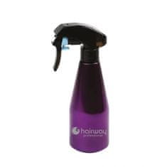 HAIRWAY Plastová láhev Hairway s rozprašovačem, fialová, 280 ml