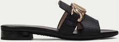 Hispanitas Dámské kožené pantofle HV243268 Black (Velikost 41)