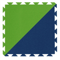 Yate Pěnový koberec Yate Pěnový koberec 43x43x1,0 cm modrá/zelená