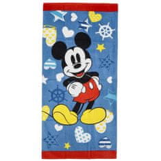 SETINO Hravý dětský ručník Mickey Mouse, modrá