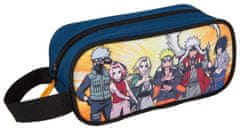CurePink Školní penál na psací potřeby Naruto: Group (21 x 10 x 7 cm)