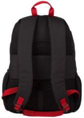 CurePink Školní batoh Naruto: Cloud (objem 25 litrů|31 x 42 x 19 cm) černá tkanina