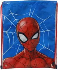 CurePink Batoh pytlík gym bag Marvel|Spiderman: Hlava