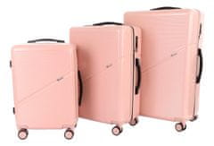 T-class® Sada 3 kufrů 2219 růžová
