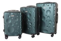 T-class® Sada 3 kufrů 628 matná zelená